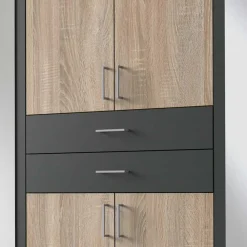 Sale Schlafzimmerkleiderschrank Lairan Drehtürenschränke