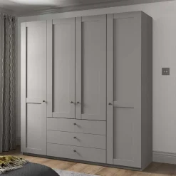 New Schlafzimmerkleiderschrank Saconso Drehtürenschränke|Kleiderschränke