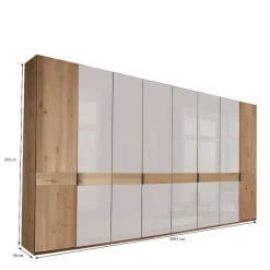 Discount Schlafzimmerkleiderschrank XXL Durac Drehtürenschränke