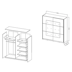 Best Schlafzimmerkleiderschrank Dango Jugendkleiderschrank|Schiebetürenschränke