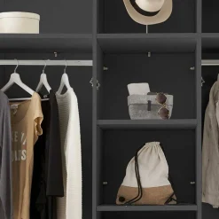 Hot Schlafzimmerkleiderschrank Trujano Drehtürenschränke|Kleiderschränke