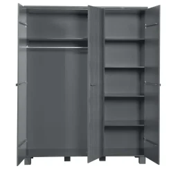 Clearance Schlafzimmerkleiderschrank Chalina Drehtürenschränke|Massivholz Kleiderschränke