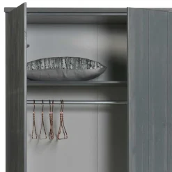 Clearance Schlafzimmerkleiderschrank Chalina Drehtürenschränke|Massivholz Kleiderschränke