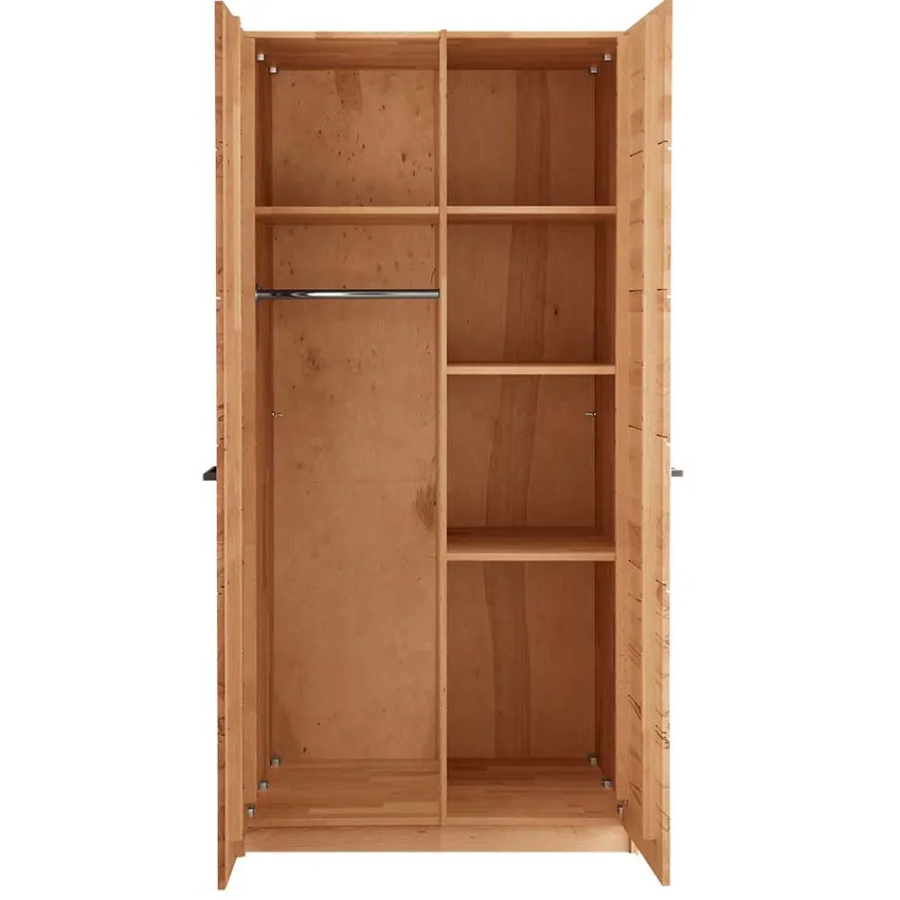 New Schlafzimmerschrank Abelka Drehtürenschränke|Massivholz Kleiderschränke