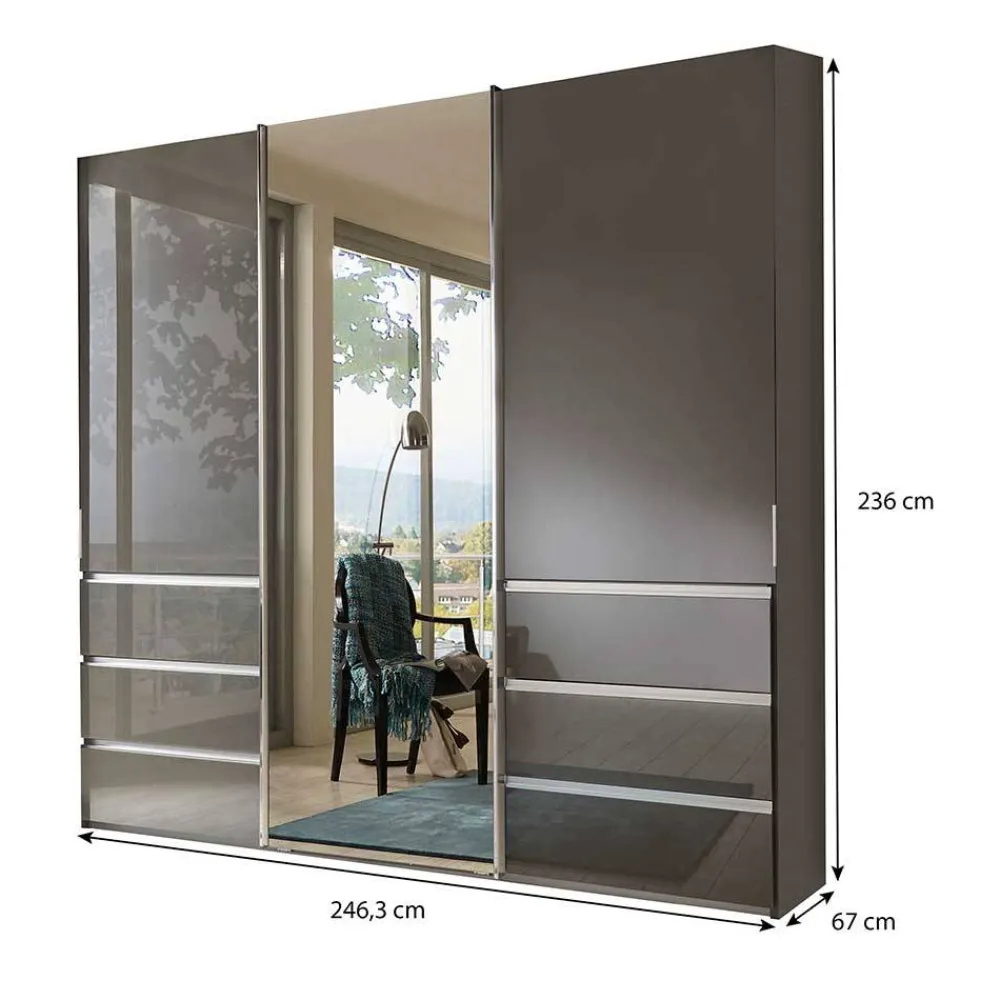 Schlafzimmerschrank Askola*Pharao24