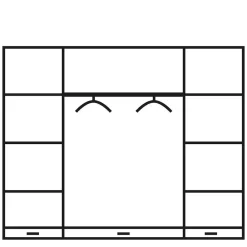 Schlafzimmerschrank Delian*Pharao24 Best