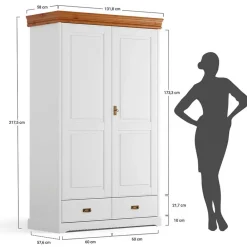 Schlafzimmerschrank Limita*Pharao24 Discount