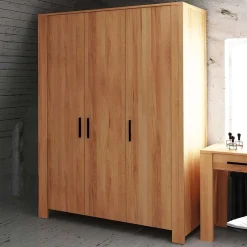 Outlet Schlafzimmerschrank Moronia Massivholzmöbel|Drehtürenschränke