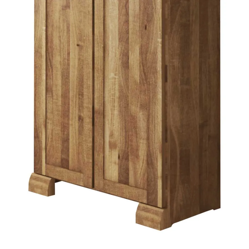 New Schlafzimmerschrank Sascora Massivholz Schränke|Drehtürenschränke