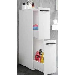 Schmaler Badseitenschrank Juleste*Pharao24 Clearance
