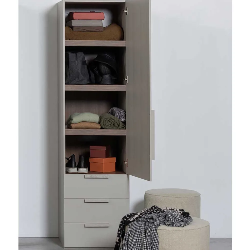 Schmaler Kleiderschrank Padru*Pharao24 New