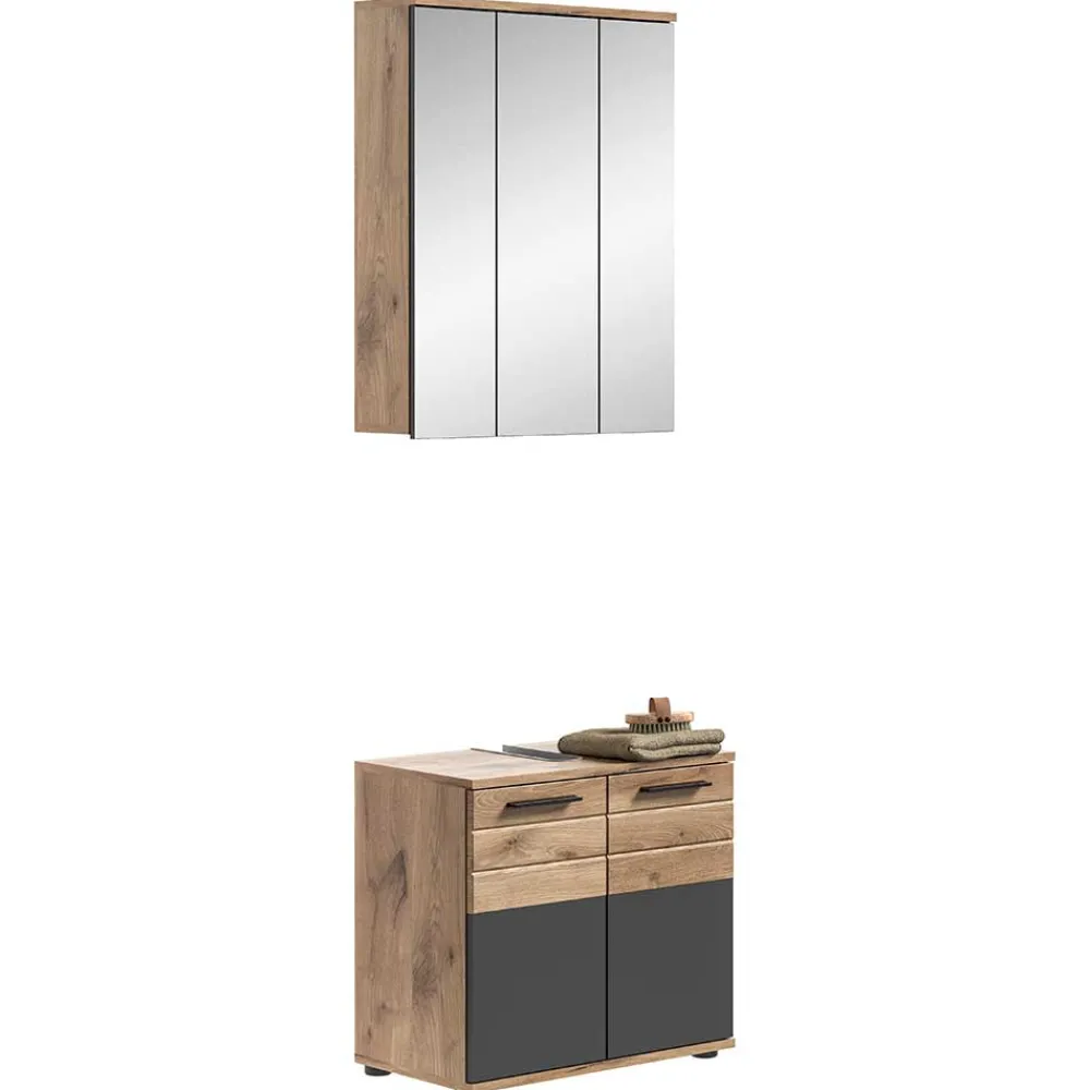 Schmales Badezimmermöbel Set Faneno*Pharao24 Online