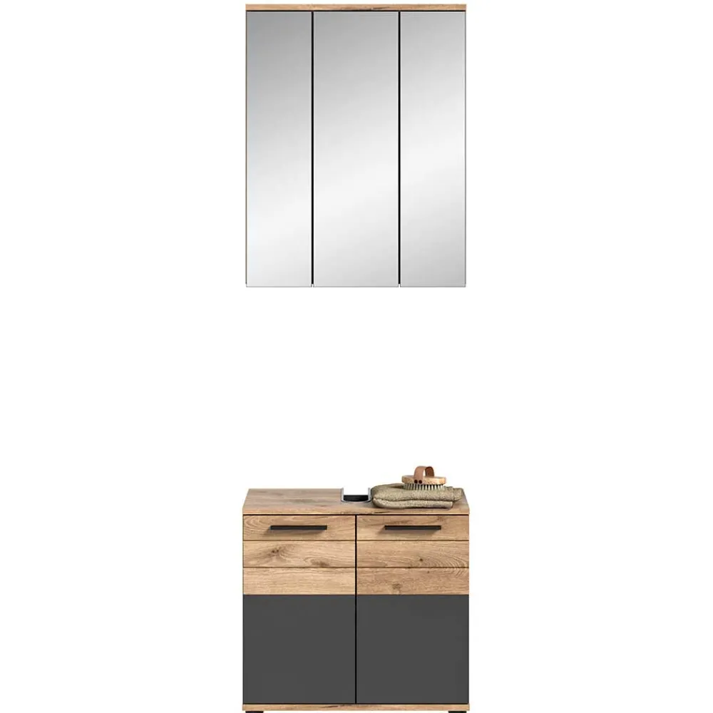 Schmales Badezimmermöbel Set Faneno*Pharao24 Online