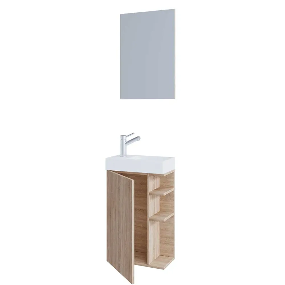 Online Schmales Badmöbel Set Tujamy Badmöbel Sets