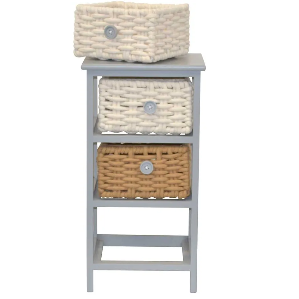 New Schmales Regal mit Körben Variona Badregale