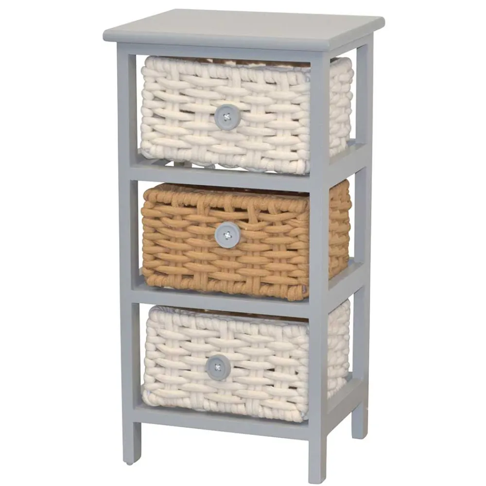 New Schmales Regal mit Körben Variona Badregale