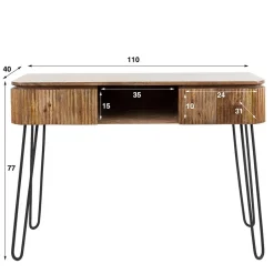 Discount Schminktisch Sharay Massivholztische|Computertische