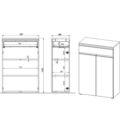 Hot Schrank Büro Gowri Büroschränke|Aktenschränke