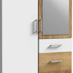 Sale Schrank mit Spiegel Cerhard Jugendkleiderschrank|Drehtürenschränke