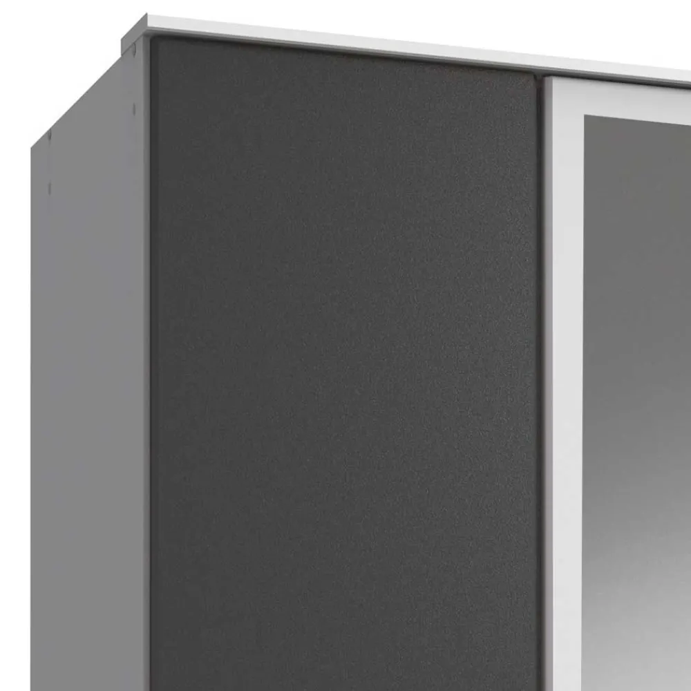 New Schrank mit Spiegeltür Tolofoa Jugendkleiderschrank|Drehtürenschränke