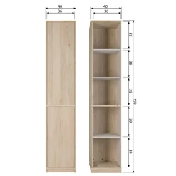 Discount Schrank Modul Wohnzimmer Shinin Vitrinenschrank|Wohnzimmervitrinen