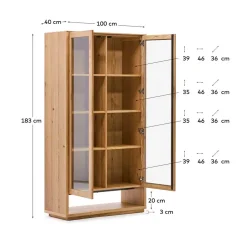 New Schrank Vitrine Blax Vitrinenschrank|Stauraumvitrinen