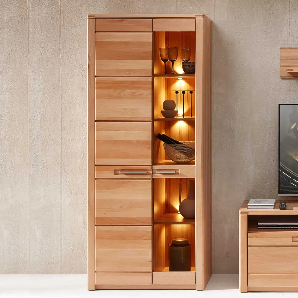 Best Schrank Vitrine Dressed Wohnzimmerschrank|Massivholz Schränke