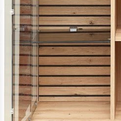 Outlet Schrank Vitrine Luzie Vitrinenschrank|Stauraumvitrinen