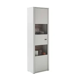New Schrank Vitrine Polar Vitrinenschrank|Wohnzimmervitrinen
