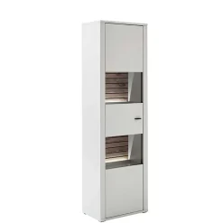 New Schrank Vitrine Polar Vitrinenschrank|Wohnzimmervitrinen