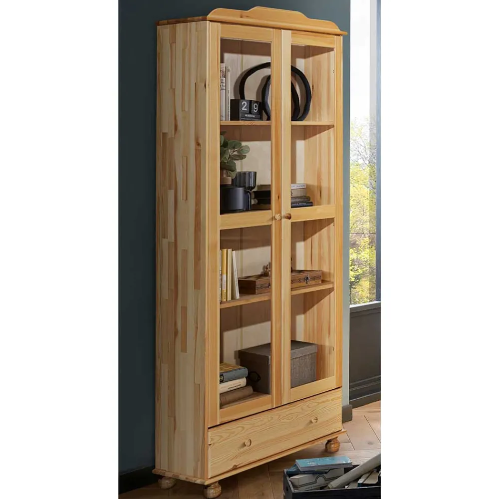 Discount Schrank Vitrine Racadia Vitrinenschrank|Stauraumvitrinen