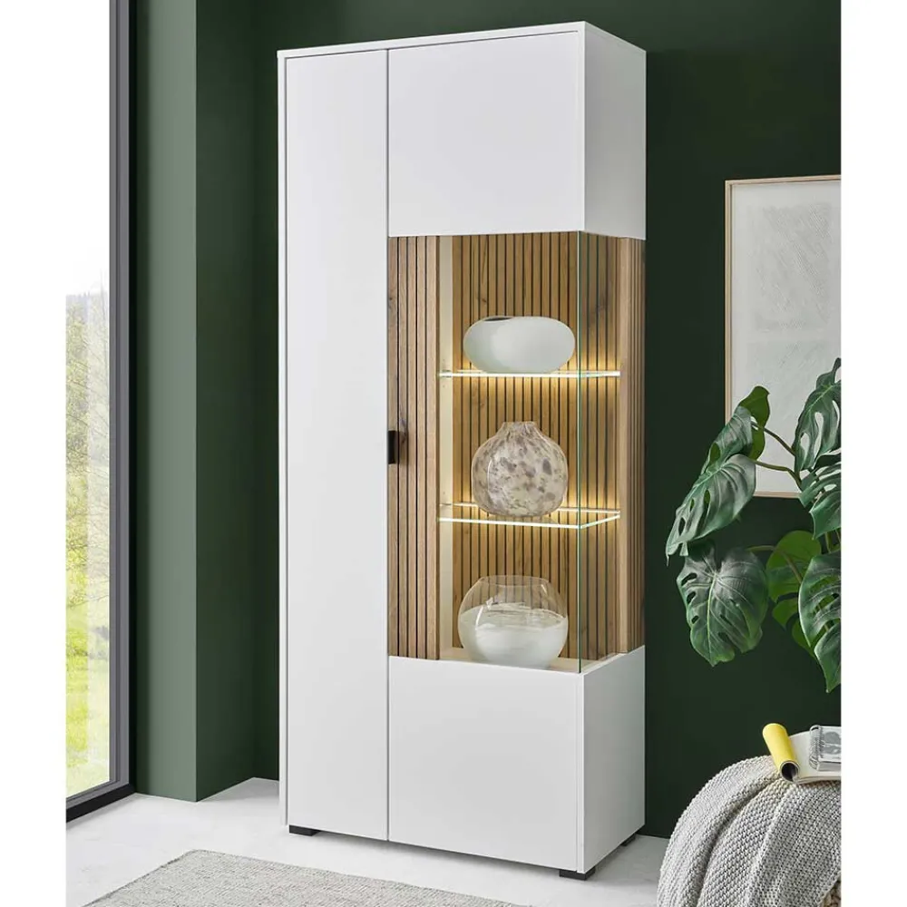 Schrank Vitrine Saladd*Pharao24 Outlet
