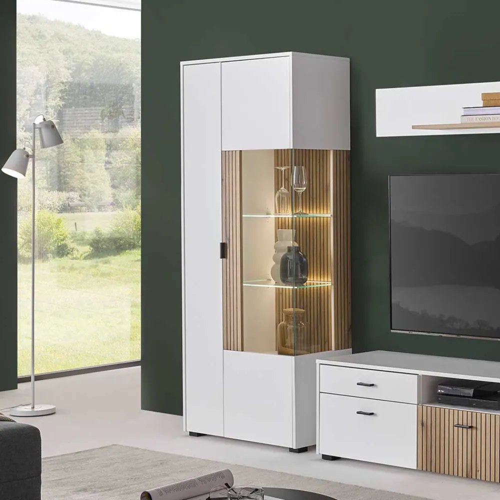 Schrank Vitrine Saladd*Pharao24 Outlet