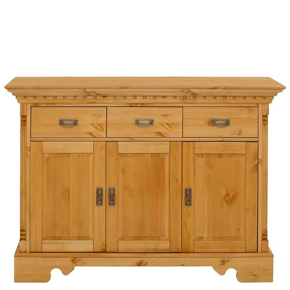 Outlet Schrankwand Meclavra Massivholz Wohnwände