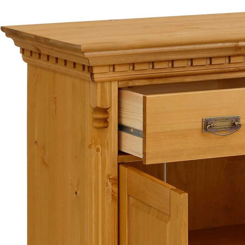 Outlet Schrankwand Meclavra Massivholz Wohnwände