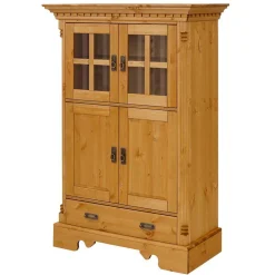 Outlet Schrankwand Meclavra Massivholz Wohnwände