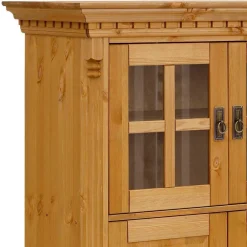 Outlet Schrankwand Meclavra Massivholz Wohnwände