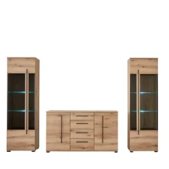 Schrankwand Wohnzimmer Cemutra*Pharao24 Best