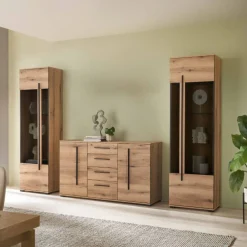 Schrankwand Wohnzimmer Cemutra*Pharao24 Best