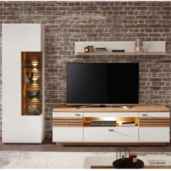 Schrankwand Wohnzimmer Luzie Moderne Wohnwände|Wohnwand 250 Cm