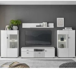 Schrankwand Wohnzimmer Paros*Pharao24 Clearance