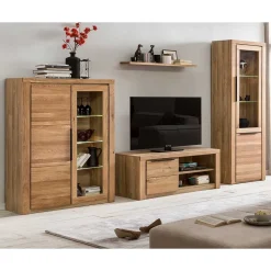 Schrankwand Wohnzimmer Vroscian*Pharao24 Hot