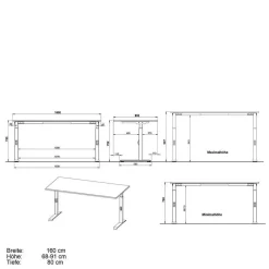 Best Schreibtisch Abby Schreibtische