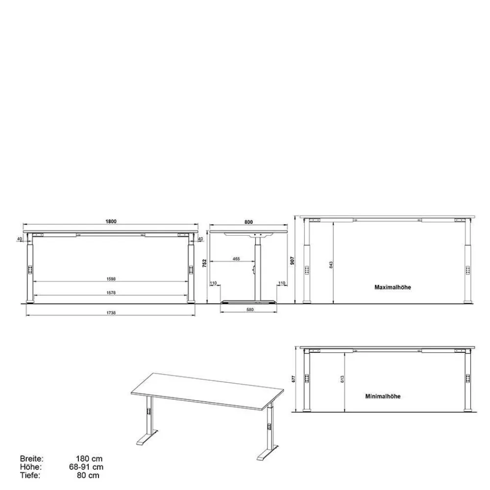Best Schreibtisch Abby Schreibtische