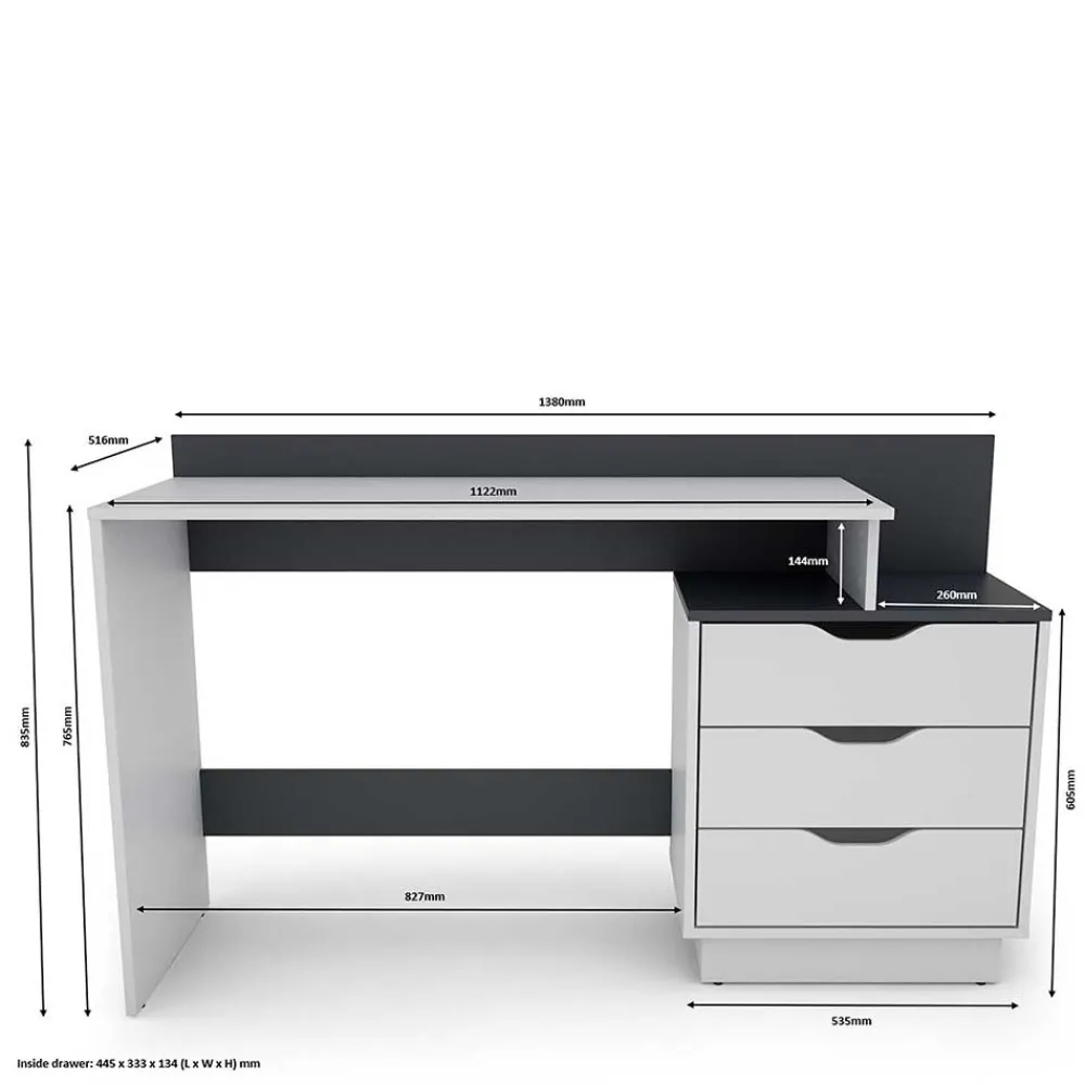 Outlet Schreibtisch Bildo Computertische|Jugendschreibtische