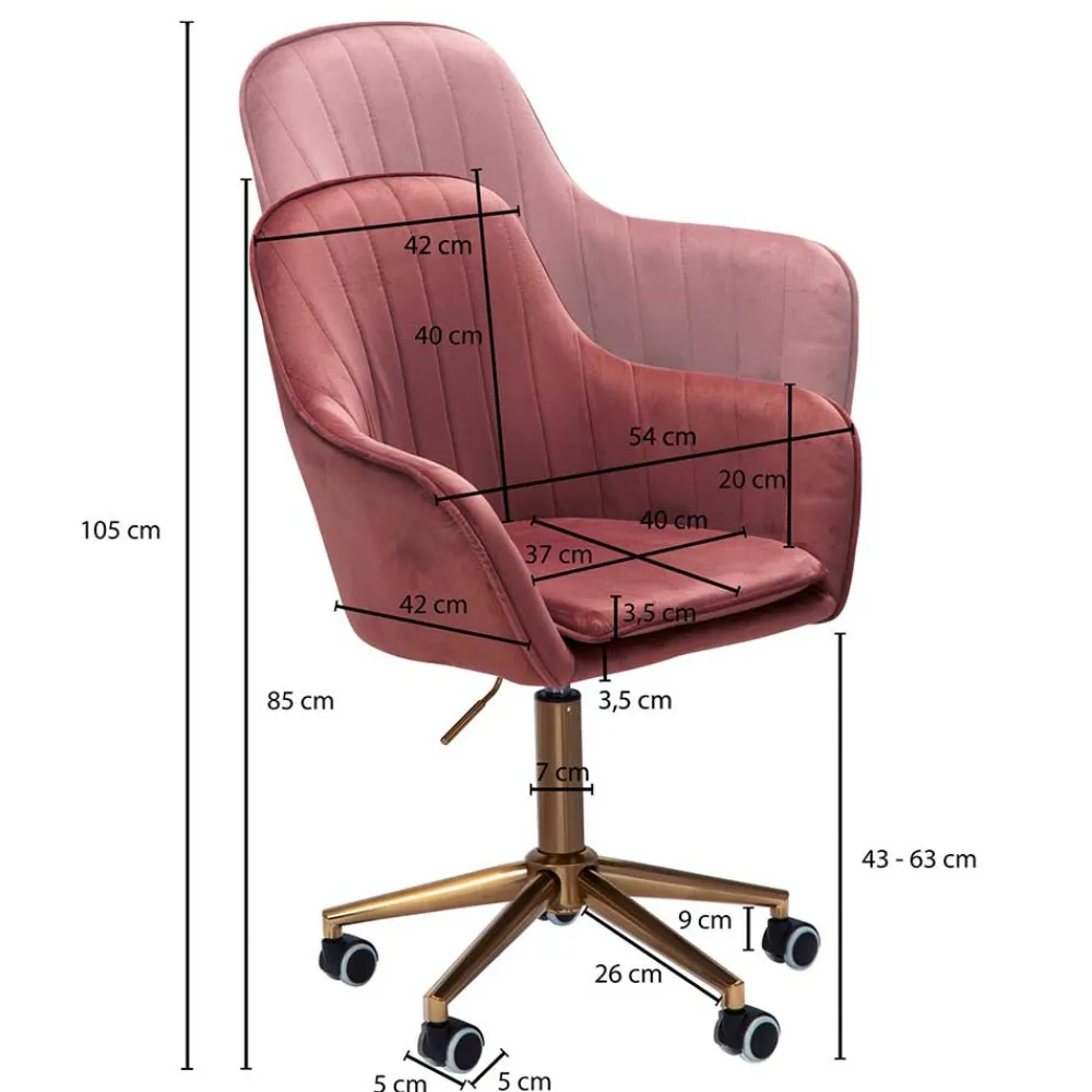 Schreibtisch Drehstuhl Opry*Pharao24 Clearance