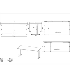 Schreibtisch Kerry*Pharao24 Best