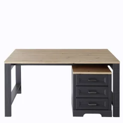 Hot Schreibtisch mit Rollcontainer Luoton Schreibtische