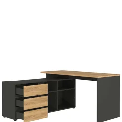 Hot Schreibtisch mit Schrankelement Charin Schreibtische|Computertische