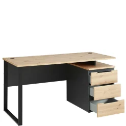 Schreibtisch mit Schränken Esdravos*Pharao24 Online